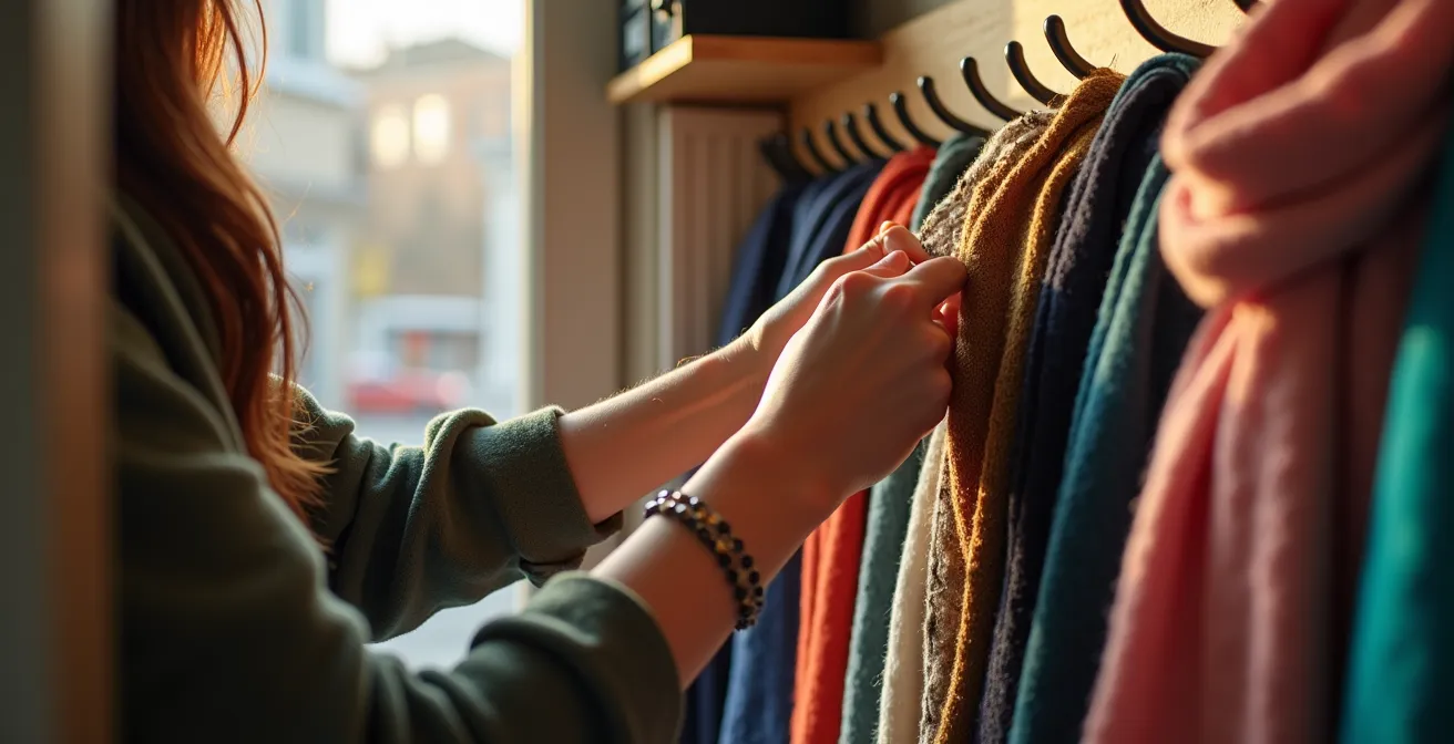 Système de rangement créatif pour accessoires dans petit appartement québécois